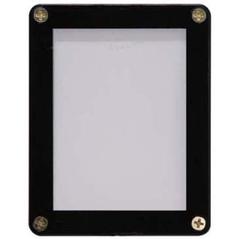 1-Card Black Frame Screwdown Holder