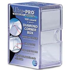 Diamond Corners 100 Count Clear Card Storage Box