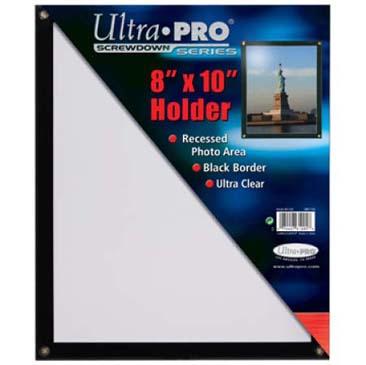 Photo 8 X 10 Black Frame Screwdown Holder