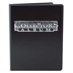 4-Pocket Black Collectors Portfolio