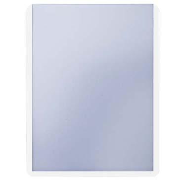 3 X 4 White Border Toploader