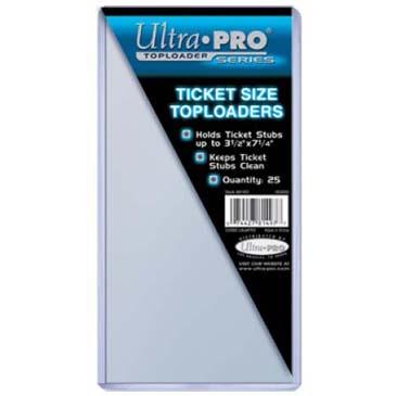 3-1/2 X 7-1/4 Ticket Toploader