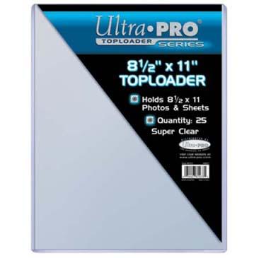 8-1/2 X 11 Toploader