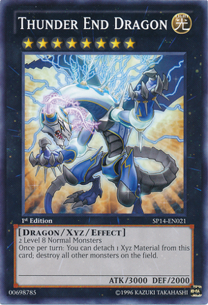 Thunder End Dragon - SP14-EN021 - Common - 1st Edition