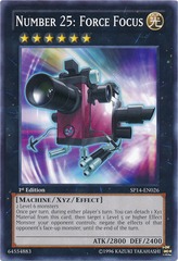 Number 25: Force Focus - SP14-EN026 - Common - 1st Edition