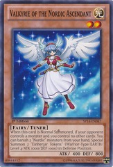 Valkyrie of the Nordic Ascendant - SP14-EN047 - Common - 1st Edition