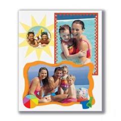 White Paper with 8  x 11 Sheet Protectors 10ct Pack