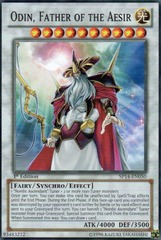 Odin, Father of the Aesir - SP14-EN050 - Starfoil Rare - 1st Edition