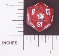 Magic Spindown Die - 9th Edition - Red