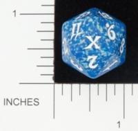 Magic Spindown Die - 10th Edition - Blue