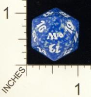 Magic Spindown Die - 2010 Core Set - Blue