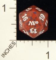 Magic Spindown Die - 2010 Core Set - Red