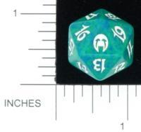 Magic Spindown Die - Apocalypse - Green