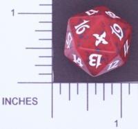 Magic Spindown Die - Betrayers of Kamigawa - Red