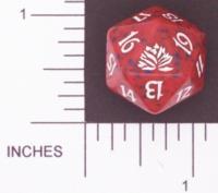 Magic Spindown Die - Black Lotus - Red