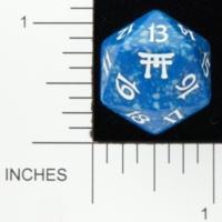 Magic Spindown Die - Champions of Kamigawa - Blue