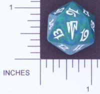 Magic Spindown Die - Coldsnap - Green