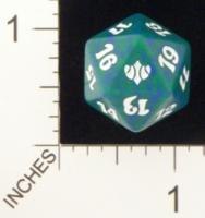 Magic Spindown Die - Conflux - Green