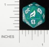 Magic Spindown Die - Lorwyn - Green