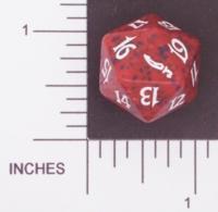 Magic Spindown Die - Mirrodin - Red