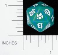 Magic Spindown Die - Morningtide - Green