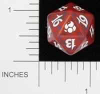 Magic Spindown Die - Morningtide - Red