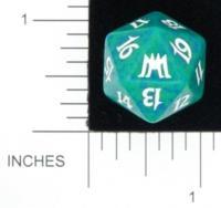 Magic Spindown Die - Onslaught - Green