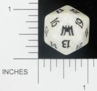 Magic Spindown Die - Onslaught - White