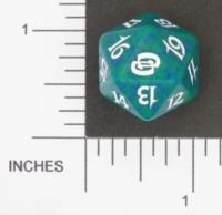 Magic Spindown Die - Planar Chaos - Green