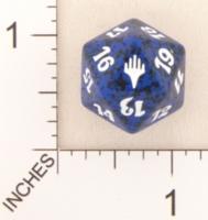 Magic Spindown Die - Planeswalker Symbol - Blue