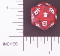 Magic Spindown Die - Saviors of Kamigawa - Red