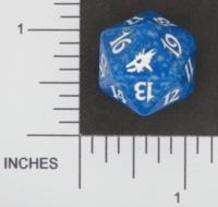 Magic Spindown Die - Scourge - Blue