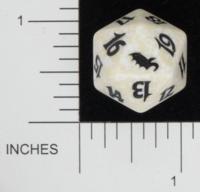 Magic Spindown Die - Shadowmoor - White