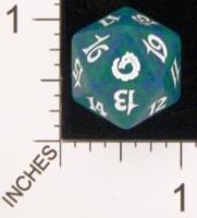 Magic Spindown Die - Torment - Green