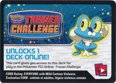 XY Kalos Froakie Starter Deck Code Card