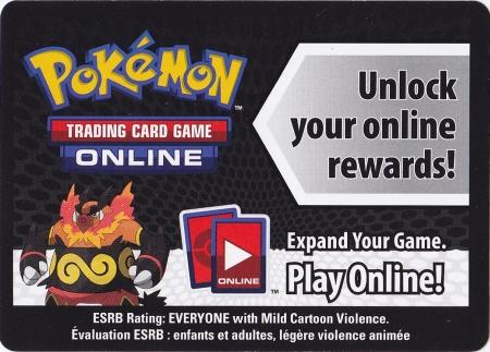 Emboar Collectors Tin Code Card