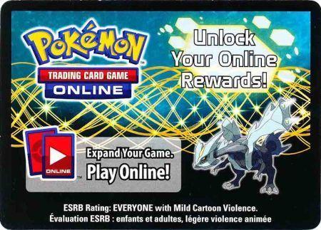 Kyurem-EX Collector's Tin Code Card