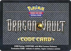 Dragon Vault Booster Pack Unused Code Card