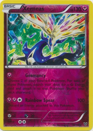 Xerneas - 96/146 - Reverse Holo Rare