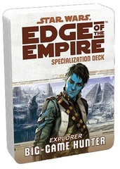 Star Wars: Edge of the Empire: Big Game Hunter Specialization Deck