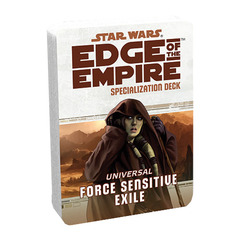 Star Wars: Edge of the Empire: Force Sensitive Exile Specialization Deck
