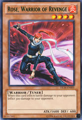 Rose Warrior of Revenge - Green - DL16-EN005 - Rare - Unlimited Edition