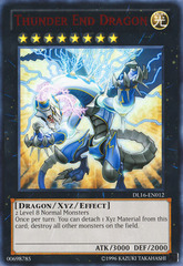 Thunder End Dragon - Red - DL16-EN012 - Rare - Unlimited Edition