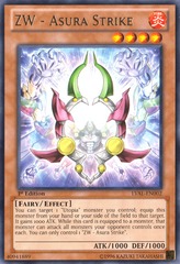 ZW - Asura Strike - LVAL-EN002 - Rare - Unlimited Edition