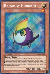 Rainbow Kuriboh - LVAL-EN004 - Secret Rare - Unlimited Edition