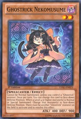 Ghostrick Nekomusume - LVAL-EN023 - Common - Unlimited Edition