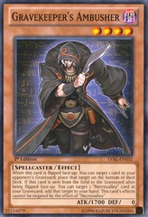 Gravekeeper's Ambusher - LVAL-EN032 - Common - Unlimited Edition