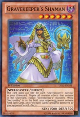 Gravekeeper's Shaman - LVAL-EN033 - Super Rare - Unlimited Edition