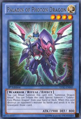 Paladin of Photon Dragon - LVAL-EN045 - Rare - Unlimited Edition