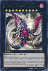 Number C92: Heart-eartH Chaos Dragon - LVAL-EN050 - Rare - Unlimited Edition